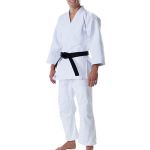 Traje de Jiu Jitsu Ligero 100% Algodón del Fabricante OEM, Uniforme de Judo con Logotipo Frontal a Precio de Mayoreo - Product Image 6