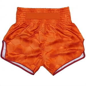 Pantalones Cortos de Boxeo de Satén con Estampado Personalizado, Cintura Alta, Ajuste Holgado, Shorts de Entrenamiento de Satén, Equipo de Artes Marciales - Product Image 3