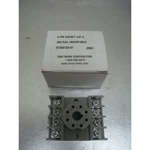 TIME MARK 8 PIN SOCKET DIN RAIL MOUNTABLE - Équipements et pièces semi-conductrices de renommée mondiale à confiance - Disponible chez - Product Image 2