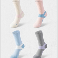 Chaussettes de sport professionnelles pour femmes, chaussettes à fond en tissu éponge absorbant la transpiration et les chocs, chaussettes longues de course à pied