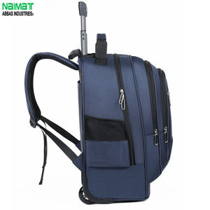 Mochila con Ruedas de Tela Oxford, Bolsa de Viaje con Ruedas y Correas para el Hombro para Uso en Exteriores, Cuatro Estaciones - Product Image 1