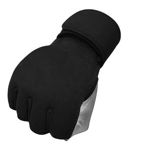 Guantes de Boxeo de Gel de Cuero Personalizados con Correa de Muñeca Ajustable y Absorción de Humedad para Entrenamiento Deportivo - Product Image 2
