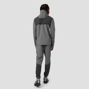 Survêtement sportif personnalisé avec logo, empiècements, fermeture éclair robuste de haute qualité, tissu respirant en polyester et élasthanne, idéal pour l'OEM - Product Image 2