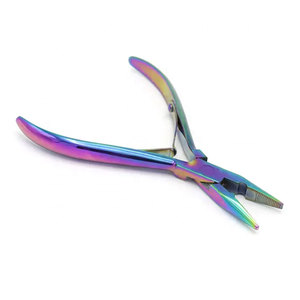 Wholesale Stainless Steel Hair <b>Extension</b> Tool Kit Set Professional Beads Removal Needle Trimming Scissor Crochet Needle Pulling - Product Image 5