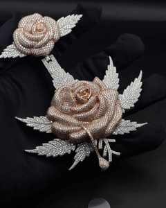 Custom Handmade Premium Personalized 3D CAD Design Any Logo Image Hip Hop Digital Iced <b>Charm</b> <b>Silver</b> Fine Moissanite Jewelry - Product Image 1