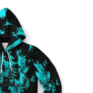 Sudaderas con Capucha Sublimadas, Mezcla de Poliéster y Algodón, Forro Polar, Ropa de Invierno, Sudadera con Capucha Personalizada Estampada para Hombre, Talla Grande, Transpirable, 2 Piezas - Product Image 3