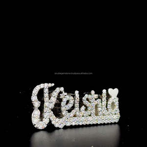 2025 Nueva letra y corazón grabado 925 Plata nombre personalizado "Keishla" Anillo diseño joyería - Product Image 4