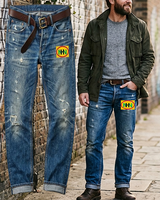 Lot de surplus de stock du Bangladesh, vente en gros de pantalons de jogging d'été pour hommes, de marque, décontractés, coupe droite, personnalisés, originaux, délavés à l'acide