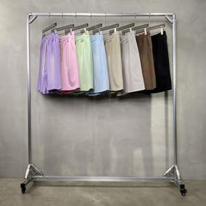 Shorts Deportivos de Algodón para Mujer, Cintura Alta, Lavado Ácido, Casuales, de Verano, para Gimnasio, con Logotipo Personalizado, OEM, Venta al Por Mayor, Ropa Deportiva - Product Image 6