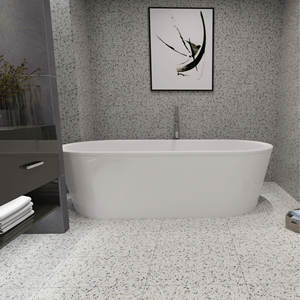 Premium 30x60 y 60x60 Acabado mate Terrazo Porcelana Impresión Piso Azulejos Color Cuerpo Vietnam para uso en paredes interiores - Product Image 4