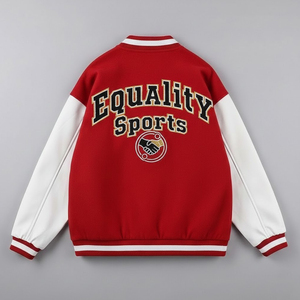 Veste universitaire brodée de qualité supérieure personnalisable, manches en cuir et laine de haute qualité, design tendance, veste universitaire unisexe - Product Image 2