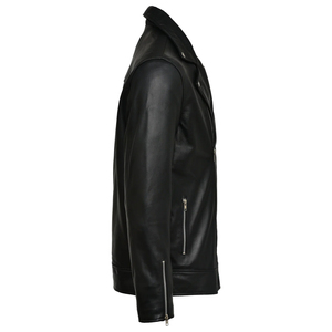 New Arrivals Wholesale Price High Quality Oem Design Men Leather <b>Jacket</b> <b>Slim</b> <b>Fit</b> Stylish Comfortable Low Price Leather <b>Jacket</b> - Product Image 4