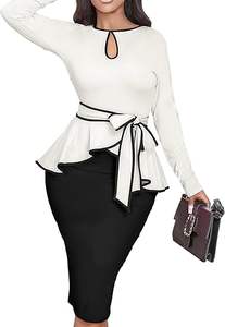 Elegante Vestido Polo para Mujer, Ropa de Trabajo, Algodón Piqué Transpirable, Uniformes Deportivos para Dama con Logotipo Personalizado - Product Image 2