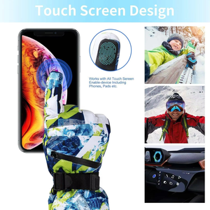 Guantes de Esquí Eléctricos Calefactables e Impermeables con Cierre de Cordón para Hombres y Mujeres, para Ciclismo, Snowboard y Actividades al Aire Libre - Product Image 4