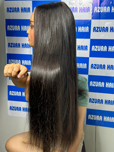 Clip invisible PU vietnamien brut dans les extensions de cheveux 100% cuticule alignée os de cheveux humains droit sans couture Clip dans les cheveux - Product Image 6