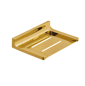 Bathroom Accessories Waterproof Brass <b>Shower</b> <b>Bar</b> Soap Holder with Clear Removable Drain Tray Custom Bathroom Product In Sale - Product Image 3