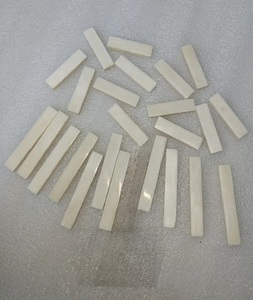 Núcleos y surcos de guitarra de hueso de búfalo ecológicos de ILAHI, pulidos, cuadrados, de alta calidad - Product Image 4