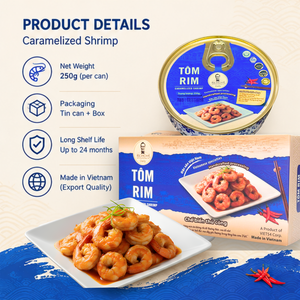 กุ้งลายเสือต้มพร้อมรับประทานแบบเวียดนาม 500 กรัม ฮาลาล บรรจุกล่อง ขายส่ง - Product Image 3