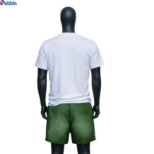 Conjunto de Shorts para Hombre con Lavado Ácido, Shorts Verdes Vintage con Estampado 'Love Mom', Secado Rápido, Ropa Casual de Verano, Tejido de Punto - Product Image 2