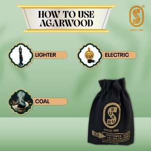 Perfume Subur, Varillas de Agarwood Naturales, Fragancia Amaderada Dulce de Larga Duración para Spa, Meditación, Quemador de Incienso de Madera Aromática - Product Image 3