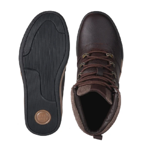 Bottines marron pour hommes, chaussures décontractées robustes, confortables, à lacets, pour les voyages, la marche et les activités de plein air - Product Image 3