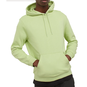 Sudadera con Capucha para Hombre, 100% Algodón, 400 GSM, Gruesa, con Impresión de Logotipo Personalizado, Corte Ajustado, Otoño, Talla Grande - Product Image 1