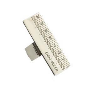 ไม้บรรทัดวัดความยาวรากฟันแบบสแตนเลส 2 ชิ้น สำหรับงานทันตกรรมเอนโดดอนต์ - Product Image 3