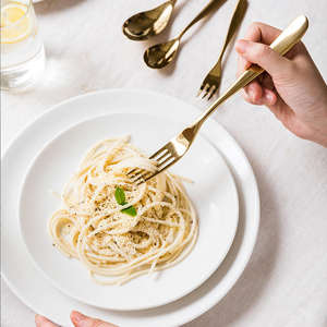 Ensemble de couverts en acier inoxydable de qualité supérieure |   Ensemble de cuillères, fourchettes et couteaux robustes pour hôtels, restaurants, traiteurs et usage domestique - Product Image 2