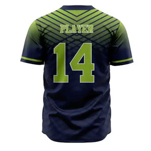 Uniforme de baseball personnalisé avec logo, respirant, de haute qualité, dernier design, vêtements d'équipe, vente chaude, prix abordable - Product Image 5