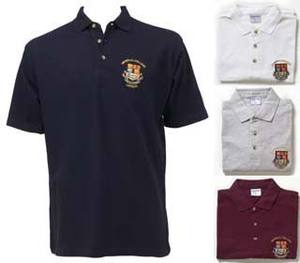 Polo de Manga Larga a Rayas para Hombre con Logotipo Bordado, Cuello Camisero, Corte Regular, 100% Algodón, para Todas las Temporadas - Product Image 3