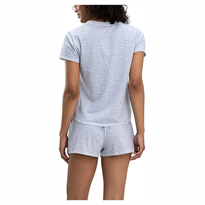 Ensemble de survêtement décontracté pour femmes, deux pièces, sweat-shirt et short, respirant, séchage rapide, vêtements de sport d'été - Product Image 3