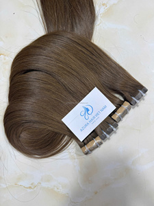 ผมแท้เวียดนามคุณภาพสูงแบบ Remy Virgin จากโรงงาน  ต่อผมแบบเทปสองด้าน  ปรับแต่งได้  ตรงธรรมชาติ - Product Image 3