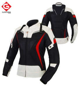 Chaquetas de Motocross Unisex al por Mayor, Material de Cuero con Rejilla, Transpirables, Resistentes al Viento, Tallas Grandes, Chaqueta Protectora para Motociclismo - Product Image 5
