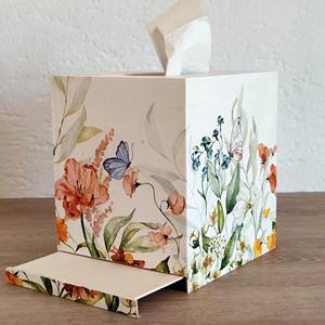 Caja de pañuelos de madera impresa de precisión, con suministro fiable, para decoración, mercados y venta al por mayor, estuche de almacenamiento y soporte - Product Image 6