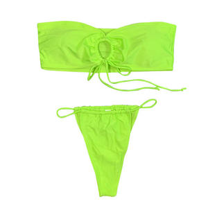Conjunto de Bikini para Adultos de Tela Elástica de Alta Calidad, Ideal para Fiestas en la Piscina de Complejos Turísticos y Días de Verano en la Playa - Product Image 6