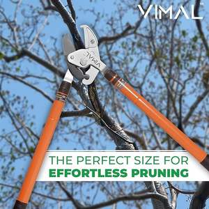 Tijeras de podar tipo martillo con mango de 2 pulgadas, capacidad de corte limpio de ramas, agarre para cortar ramas gruesas, podadora de árboles de 24 pulgadas, extensible hasta 37 pulgadas - Product Image 4