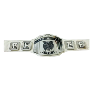Cinturón de Campeonato Enterprise Wildcats, Cinturón de Lucha Libre Personalizado con Diseño Único y Logotipo E, Calidad Premium, Regalo Personalizable - Product Image 1