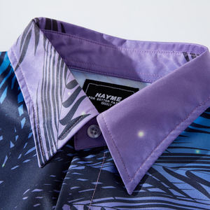 Conjunto de Camisa Hawaiana y Pantalones Cortos para Hombre, Diseño OEM 2026, Traje Deportivo de Verano de Dos Piezas, Personalizable, para Playa - Product Image 6