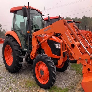 High Performance Kubota M7040 <b>Tractor</b> Built for Demanding Agricultural Jobs with Reliable Power and Comfortable Operator Control - Product Image 1
