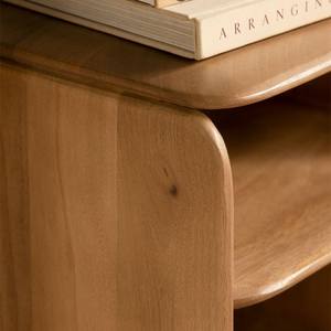 Mesita de noche rectangular Vandana Arion Orion 35x40 cm en madera Tinsley - Product Image 2