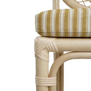 Nouveauté, meilleur prix, chaise de bar en rotin naturel écologique faite à la main avec coussin pour cuisine et bar, d'un fabricant vietnamien - Product Image 3