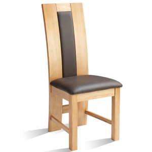 Silla de Comedor de Madera de Teca con Respaldo Alto - Product Image 1