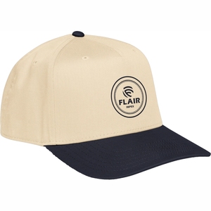 Premium 6 Panel <b>Baseball</b> <b>Cap</b> – Beige & <b>Black</b> Snapback Hat with Embroidered Logo | Adjustable Sports <b>Cap</b> - Product Image 4