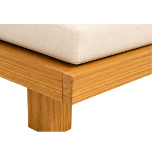 Conjunto de Tumbonas de Teca Premium ARTERRA con Sombrilla y Mesa Lateral, Muebles de Lujo para Piscina y Playa - Product Image 3