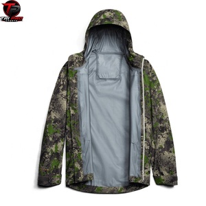 Veste softshell à capuche pour homme, haut de gamme, imperméable, entièrement zippée, en polyester, résistante aux intempéries, pour la chasse, la randonnée et le camping - Product Image 2