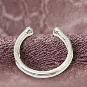 <b>Silver</b> 925 Helix Hoop Ear <b>cuff</b> Design Jewelry Wholesale Factory in Thailand - Product Image 1