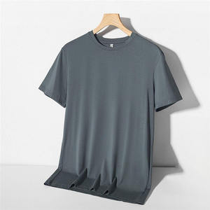 T-shirt Homme Oversize en Coton Lourd 245 g/m² Couleur Unie Épaules Tombantes Modèle Vierge pour Hommes – Vente en Gros - Product Image 5