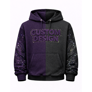 Proveedor mayorista de sudaderas con capucha premium para hombre, de algodón grueso y forro polar, personalizadas, estilo urbano. - Product Image 1