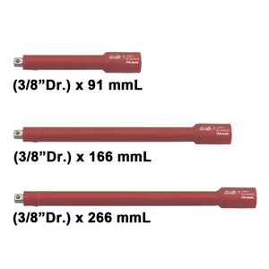Barre d'extension VDE-GS de qualité DIY personnalisable, avec embout Torx de 3/8 pouces, chromée et en PP/TPR, outils ITA - Product Image 2