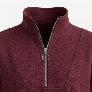 Women's 2 Piece Fleece Set Solid Color Stand Collar Zipper Top With Shorts Loose Fit Casual Autumn Wear Above Knee Length - Product Image 4